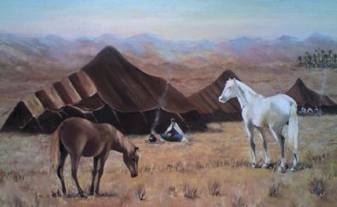 Halte à Beni Abbes (Algérie)